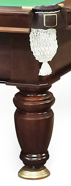Бильярдный стол Штольц коричневый, опора