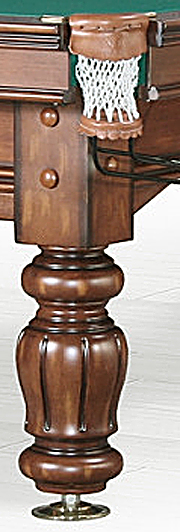 Бильярдный стол Классик-2 цвет орех, опора